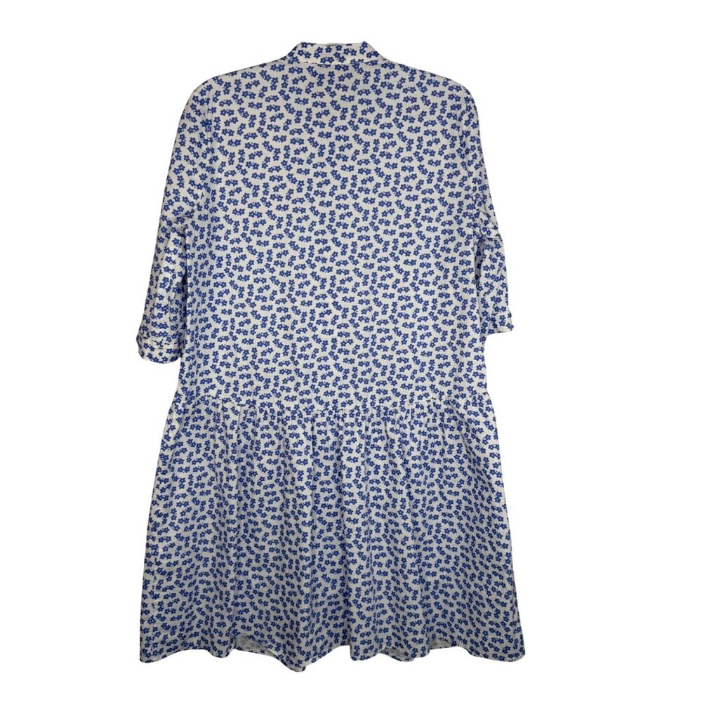 Tuckernuck Blue and White Printed Shift Dress - Picture 3 of 8